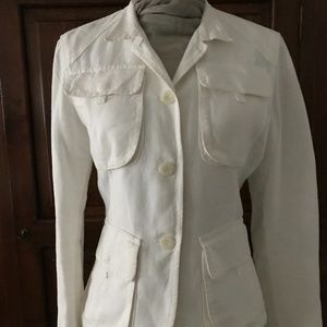 120% LINO * LINEN JACKET